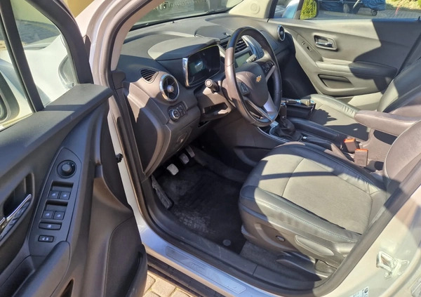 Chevrolet Trax cena 39900 przebieg: 96600, rok produkcji 2013 z Jabłonowo Pomorskie małe 67